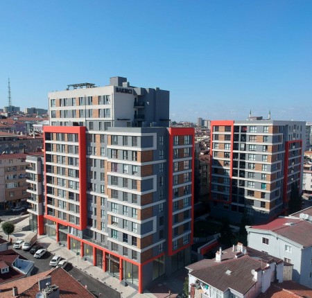 Exterior image - Ready to move apartments for sale within a family complex in Halkali - Istanbul - 26077