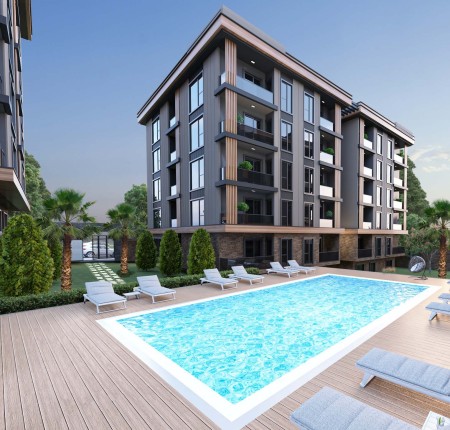 Exterior image - Apartments for sale in a small complex near Paradise Mall in Beylikdüzü - Istanbul - 31453